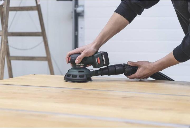 Actual product image Metabo Cordless Random Orbit Sander PowerMaxx SXA12-125 BL Solo (Eccentric grinder)