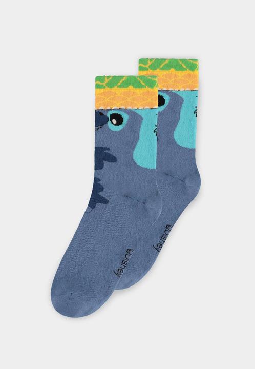 Produktbild Difuzed Lilo & Stitch - Pineapple Stitch Socks ( 1Pack) - 39/42 (Einzelpack, 39 - 42)