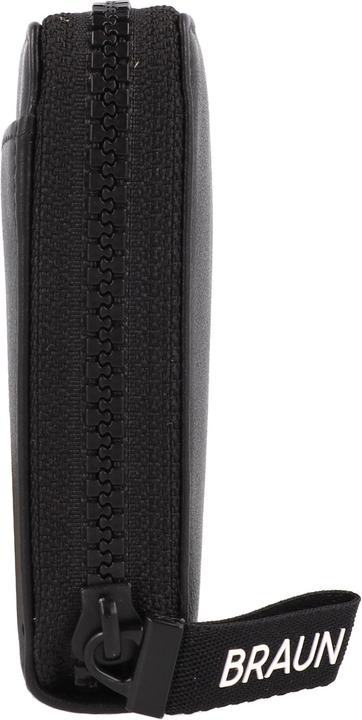 Actual product image Braun Büffel Capri wallet RFID protection leather 19 cm