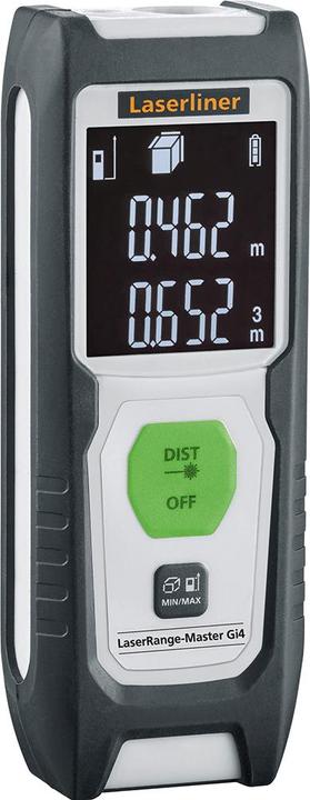 Image du produit Laserliner Télémètre laser vert LaserRange-Master Gi4 (40 m, 515 nm)
