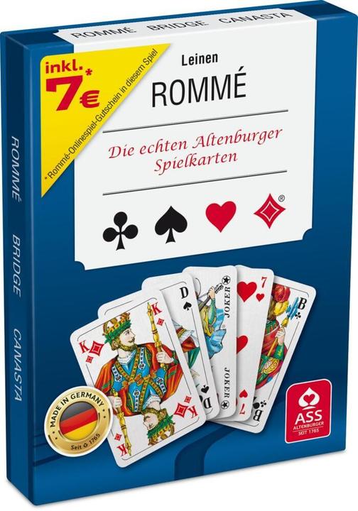 Produktbild ASS Altenburg Rommé - Canasta - Bridge (Deutsch, Französisch, Italienisch)