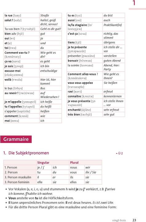 Produktbild Langenscheidt Französisch mit System (Deutsch, Langenscheidt, 2023)