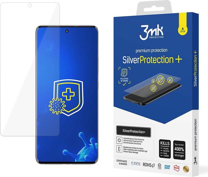 Actual product image 3MK SilverProtection+ screen protection film, screen protector film (1 Piece, Motorola Edge 40)