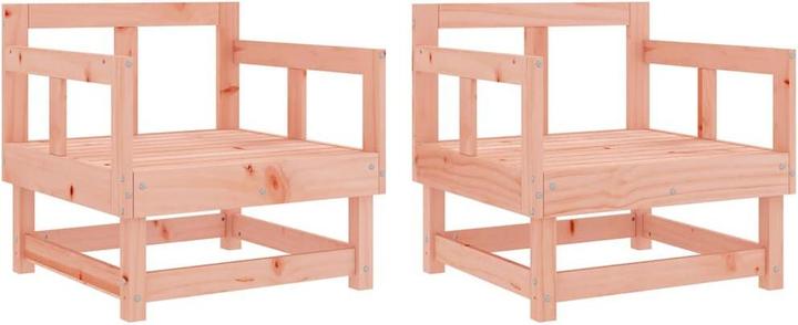 Productafbeelding VidaXL Gartenstühle 2 Stk. Massivholz Douglasie,Material