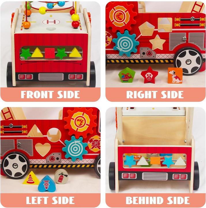 Immagine prodotto Woodenfun Lauflernwagen