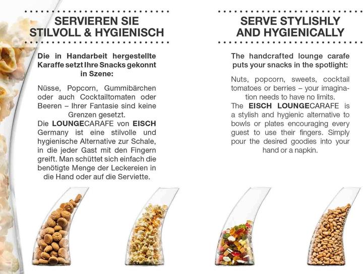 Image du produit Eisch Distributeur de noix en verre 19cm (0.65 l)
