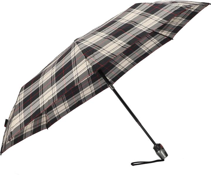 Knirps T.200 Medium Duomatic check black & white