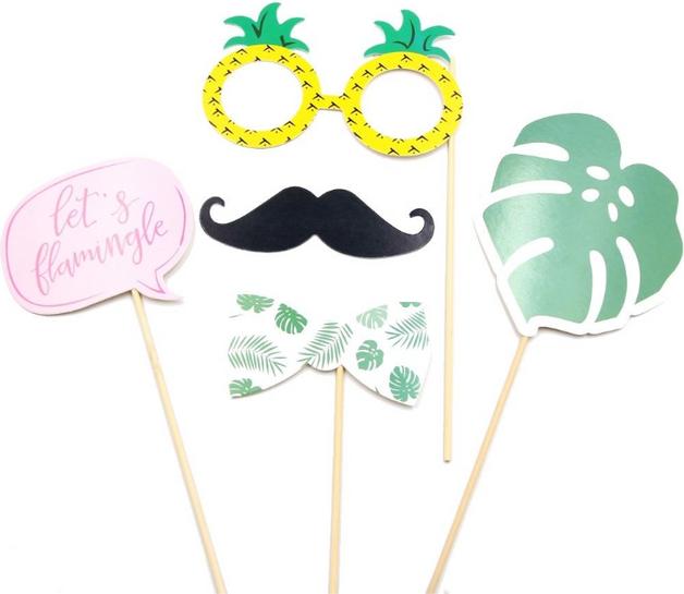 Image du produit Flamingo Photo Booth Set