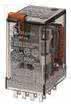 Actual product image Finder 4PDT mini plug-in relay,7A 230Vac coil