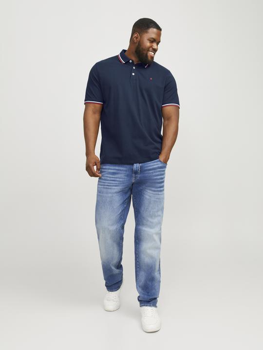 Actual product image Jack & Jones Classic Plus Size Polo Shirt (4XL)