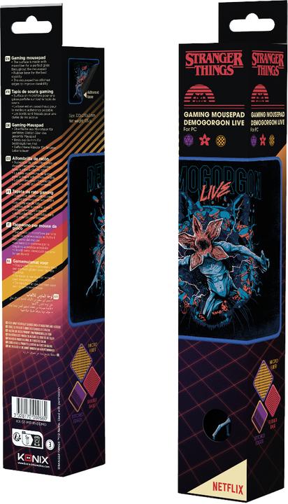 Image du produit Konix Stranger Things Tapis de souris Demogorgon 27 x 32 cm (M)