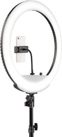 Image du produit Westcott 18” Bi-Color LED Ring Light Kit with Batteries and Stand (éclairage annulaire)