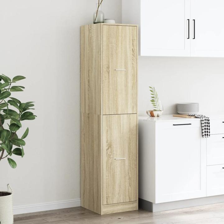 Immagine prodotto VidaXL Dispensa estraibile Mobile alto Mobile multiuso Rovere Sonoma