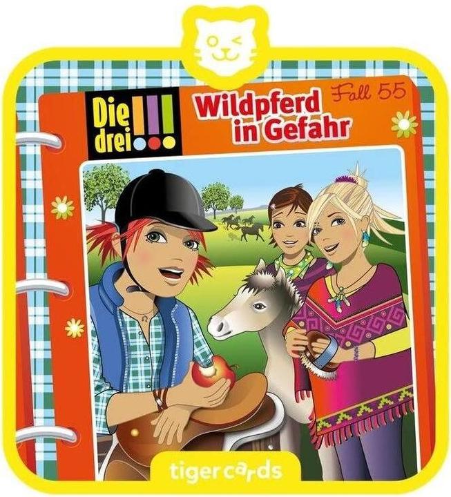 Produktbild Tigermedia Die drei Folge 55: Wildpferd in Gefahr (Deutsch)