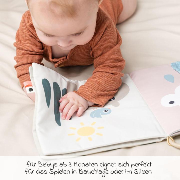 Produktbild Done by Deer Babybücher Activity-Soft-Bilderbuch Tummy Time - Deer