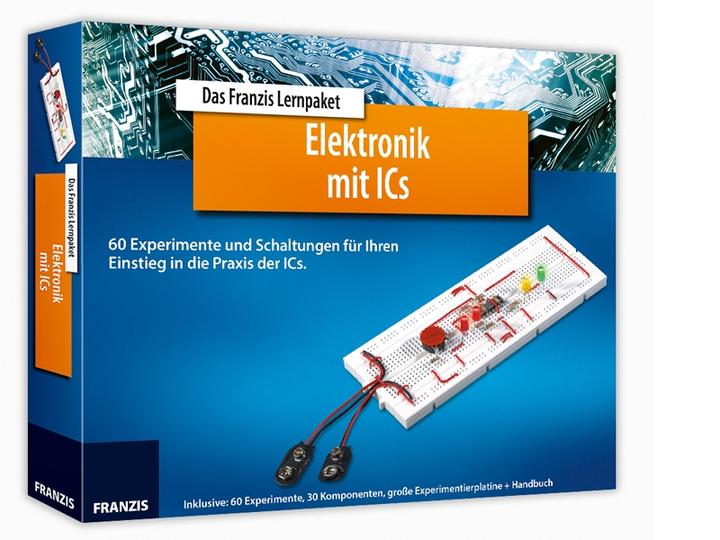 Produktbild Franzis Lernpaket Elektronik mit ICs