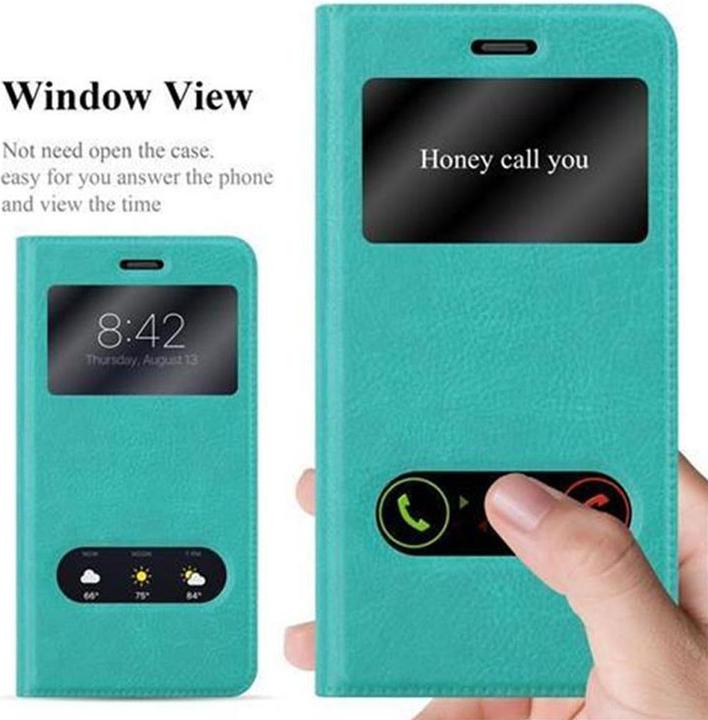 Produktbild Cadorabo Book mit View Doppelfenster Cover (Huawei P10 Lite)