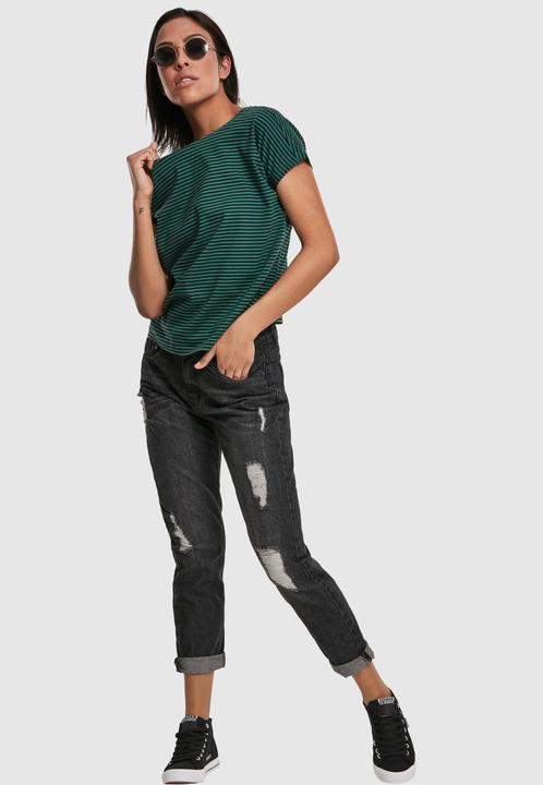 Immagine prodotto Urban Classics Maglietta da donna a strisce per bambini tinta in filo (L)