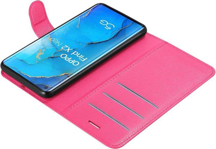 Actual product image Cadorabo Book with stand function cover (Oppo Find X2 Neo)