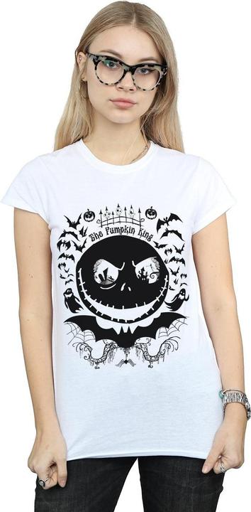 Image du produit Disney - T-shirt NIGHTMARE BEFORE CHRISTMAS JACK THE PUMPKIN KING - Femme (S)