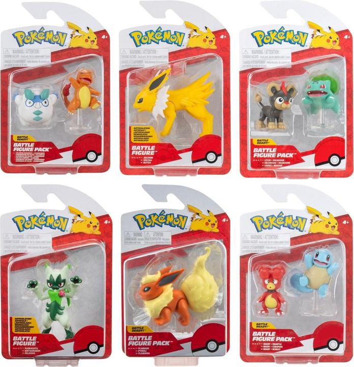 Produktbild Pokémon Pokemon - Battle Figure Ass. (95007-19)