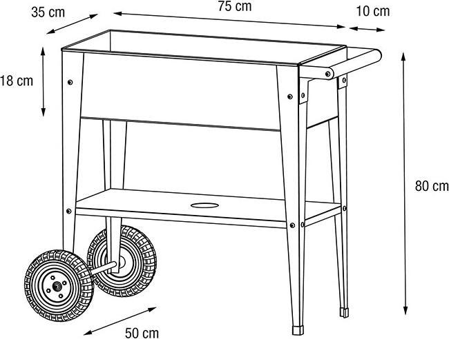 Produktbild Herstera Urban Garden Trolley