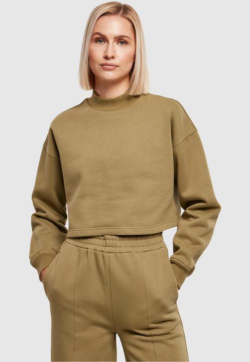 Actual product image Urban Classics Ladies Cropped Oversized Sweat High Neck Crew - 14225 (M)