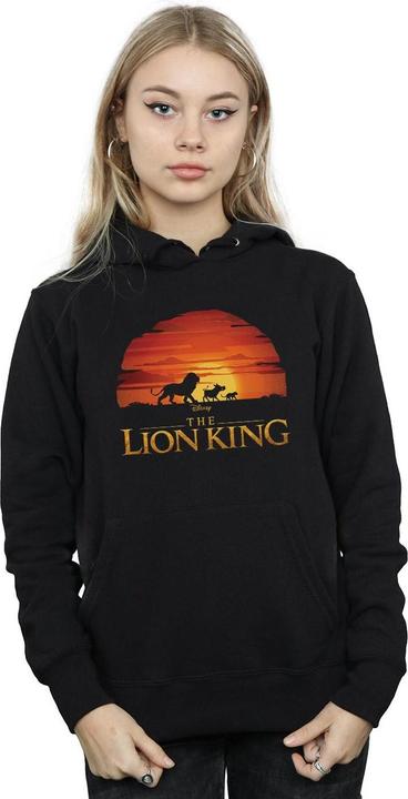 Disney The Lion King Movie Sunset Logo Kapuzenpullover