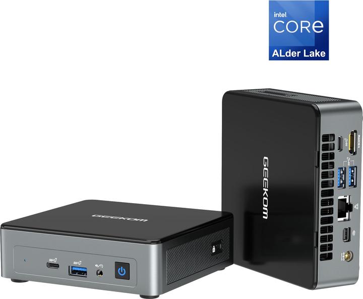 Produktbild Geekom Mini Air 12 (Intel N100, 16 GB, 512 GB, Intel UHD Graphics)