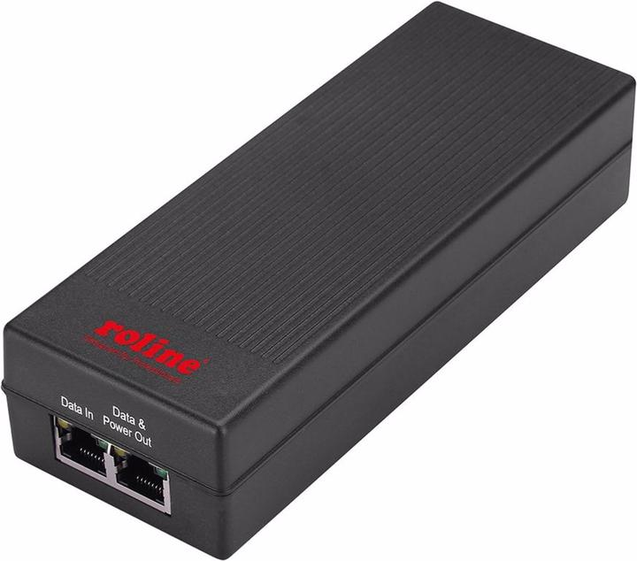 Roline Gigabit Ethernet PoE Injector (802.3at (PoE+), 802.3af (PoE), 30 W)