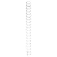 Produktbild pavo Spiralförmiger Draht weiss 6,4 mm Schachtel mit 100 Stück.