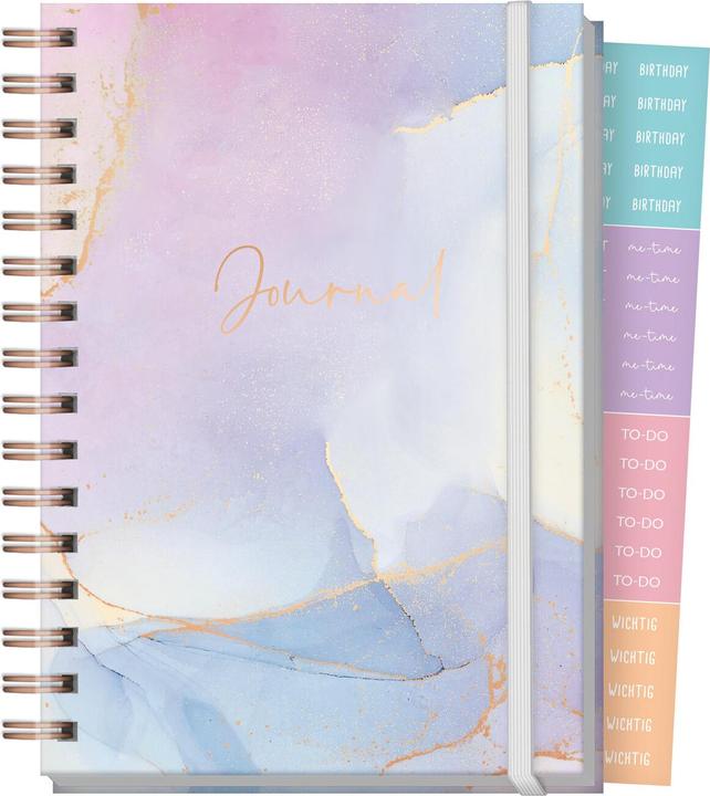 Immagine prodotto GiornaleFancydottedA5(Bleu&Rosé)