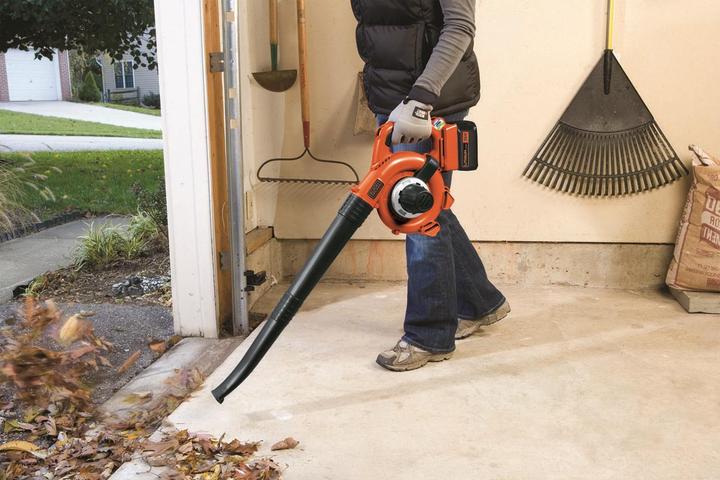 Actual product image Black & Decker Gwc3600l20 (Rechargeable battery operated, Vacuum cleaners & blowers, Leaf blower, Leaf vacuums)