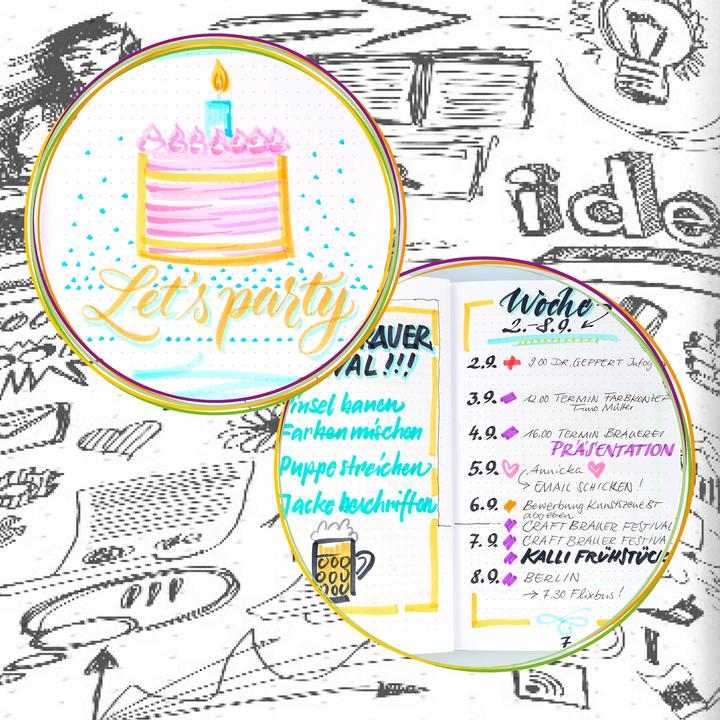 Actual product image Online Bullet Journal (A5, Dotted, Hardcover)
