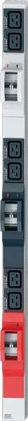Immagine prodotto Bachmann IT PDU ALU 0HE 6x C19 6x interruttore CEE 3x32A rosso (12 x, IEC 320, 3 m)