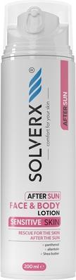Solverx Sensitive Skin After Sun Soothing Balm For Face And Body 200ml (Balm, 200 ml)