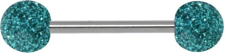 Actual product image Bijouteria Tongue piercing (Plexiglass, Surgical steel 316L)