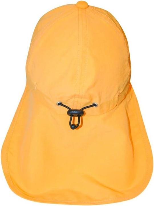 Produktbild IQ-UV UV Schutz Cap Bites mit Nackenschutz Kinder, orange (1 Stk) (Sonnencreme, SPF 50+)