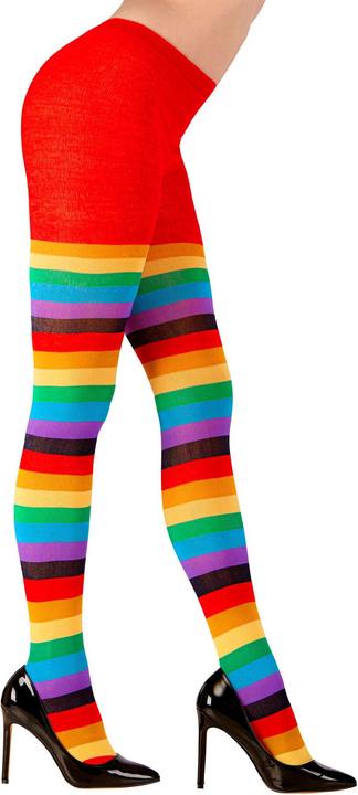 Produktbild Widmann Neon Regenbogen Strumpfhose 75 DEN