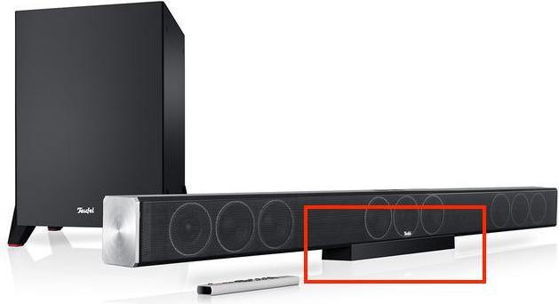 Teufel Tischfuss für Soundbar CS42/Trios 3.1