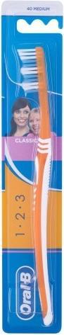 Image du produit MGA Oral B - 1-2-3 Classic Medium Toothbrush - Brosse à dents (1 x)