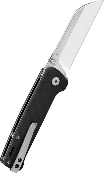 Produktbild QSP Knives Penguin D2 Satin Micarta Black (7.80 cm)