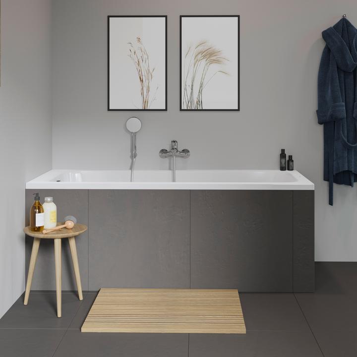 Immagine prodotto Duravit Vasca rettangolare D-Code 75 x 170 cm bianca liscia 7000970000000 (120 l, 170 cm, 75 cm)