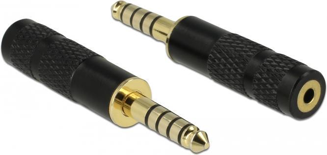 Immagine prodotto Delock Adattatore spina jack 4,4 mm 5 pin a presa jack 2,5 mm 4 pin