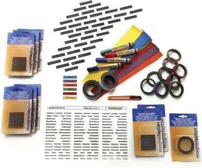 Immagine prodotto Magnetoplan Pianificatore di attività e vacanze, settimana di 5 giorni (150 x 45 cm)