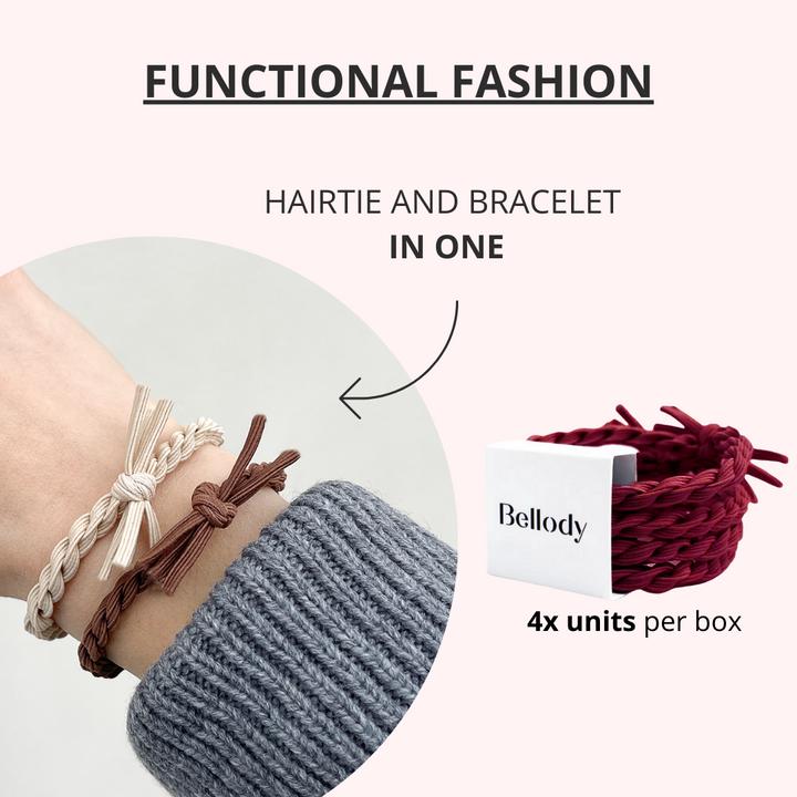 Image du produit Bellody Élastiques à cheveux Bordeaux (Élastiques à cheveux)