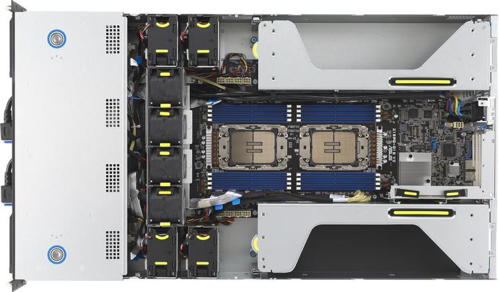 Actual product image ASUS Server BAB ESC4000-E11 SKU1/1G/2.6KW(1+1)/4NVMe