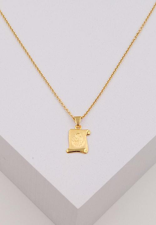 Produktbild Muau Angel pendant yellow gold 750 scroll, 16x10mm (750/18K Gelbgold)