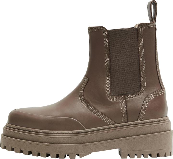 Actual product image Selected Femme Chunky Leather Chelsea Boots (38)