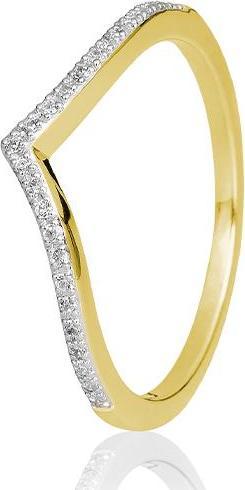 Actual product image Breuning Memoire ring -V- (48, 750/18 K Gold)